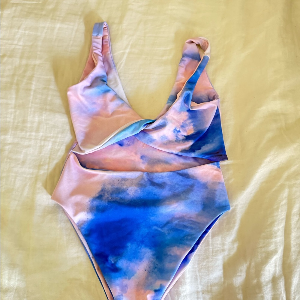 Skatie Pastel Tie-Dye Swimsuit